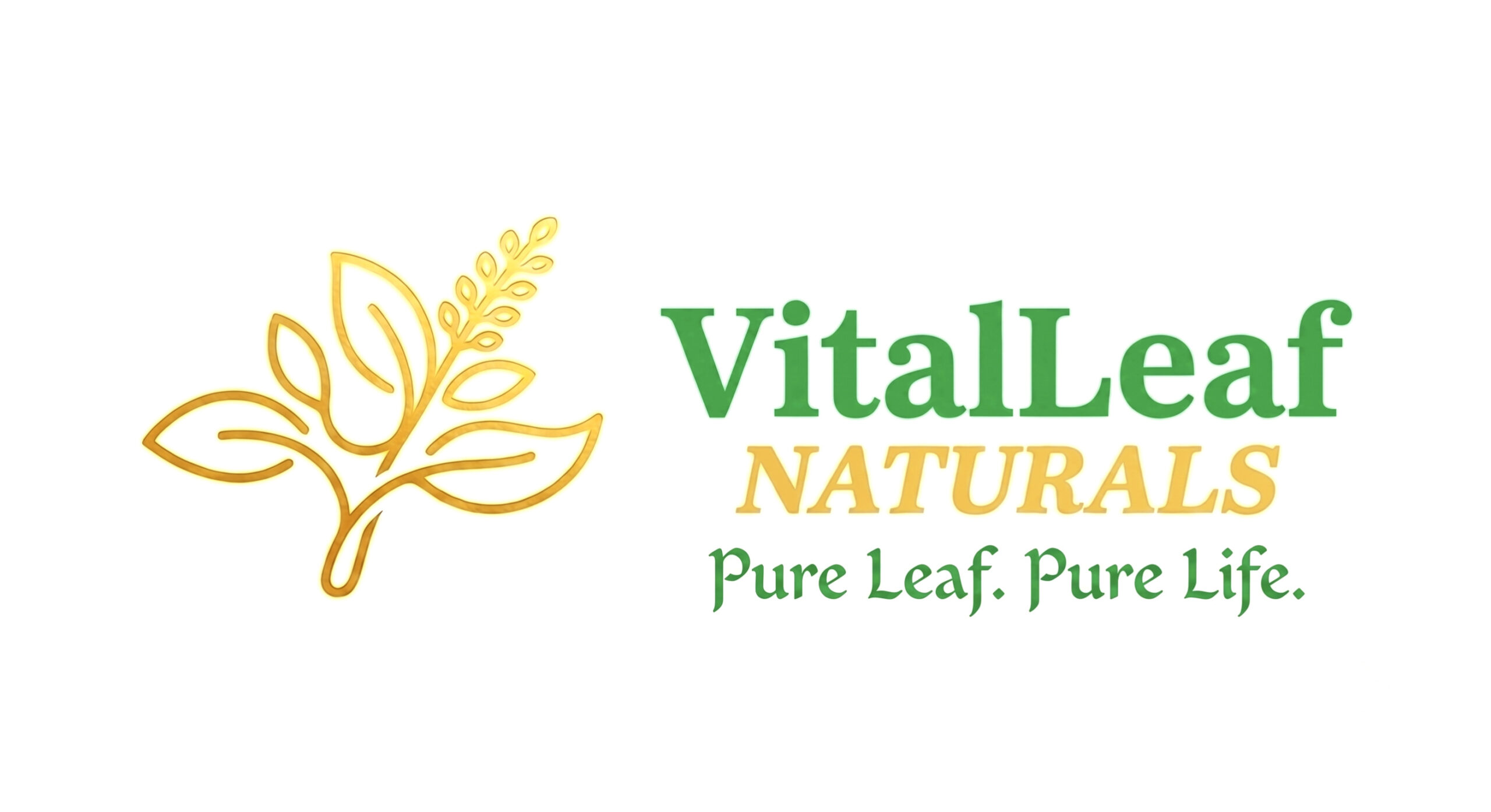 VitalLeaf Naturals Logo